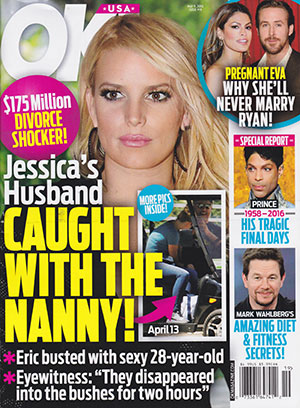 Illustration for article titled This Week In Tabloids: Jessica Simpson's Husband Might Be Fucking the Nanny, Is Behind on This Trend